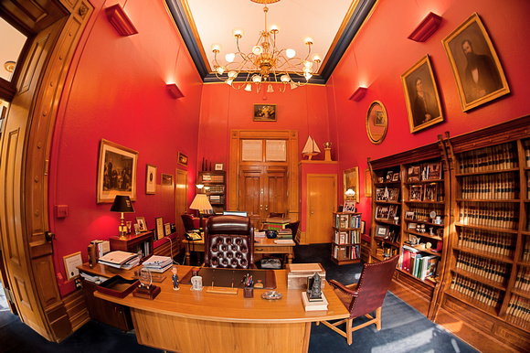 Fish Eye View of the Chief's office