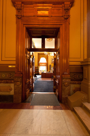 State House Hallway entrace to the Chuef's Chamber